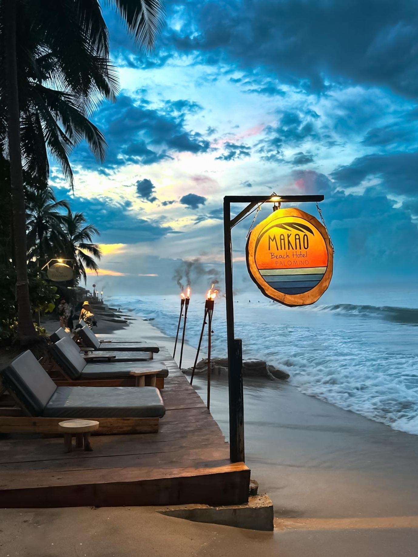 Makao Beach Hotel Palomino Bagian luar foto